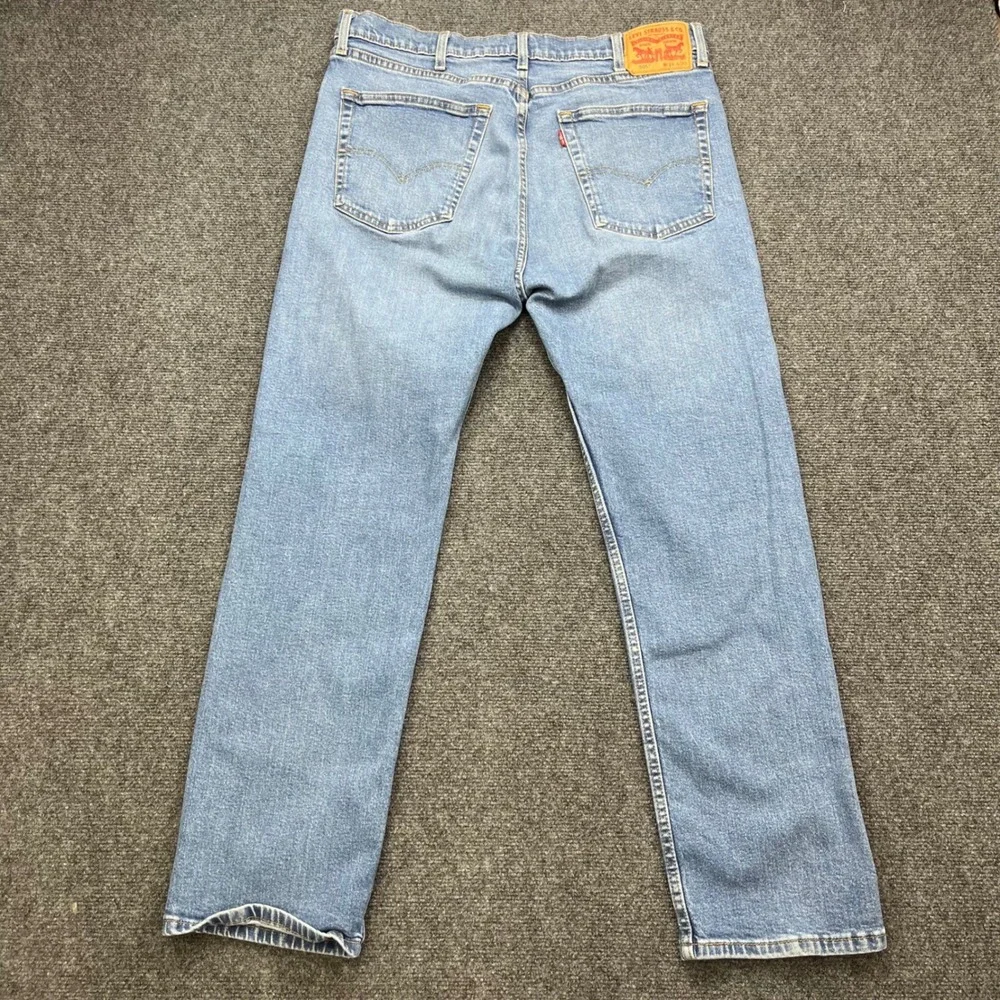 Levi's 505 Regular Fit Straight Leg Medium Wash Denim Jeans